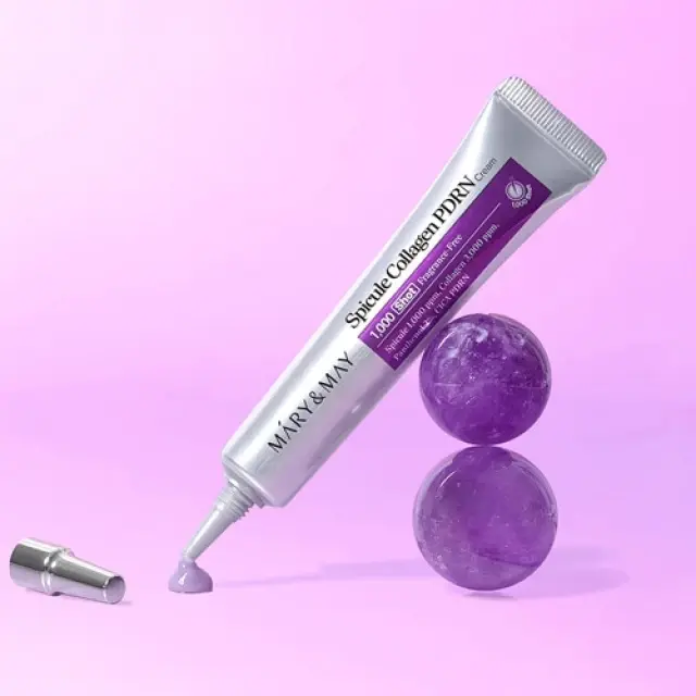 Mary&May Spicule Collagen PDRN Cream Αντιγηραντική Κρέμα Προσώπου με PDRN, Κολλαγόνο & Spicules 15g 2