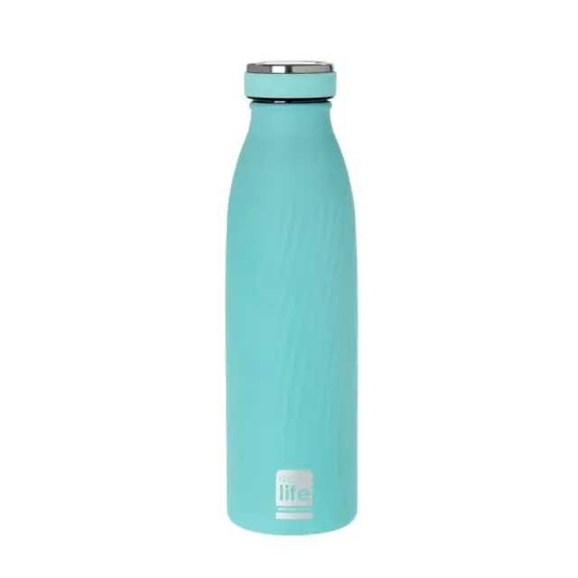 Ecolife® -Cool Ανοξείδωτο Μπουκάλι Θερμός 500ml- Ciel.