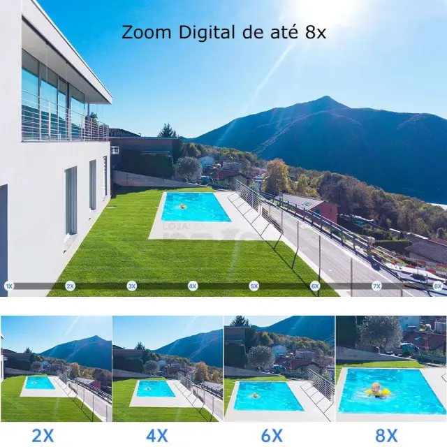 IP Κάμερα παρακολούθησης Wi-Fi HD με αμφίδρομη επικοινωνία Jortan JT-8186XM 3