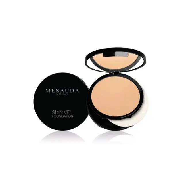 Mesauda Skin Veil Compact Make-Up Μεγάλης Διάρκειας 7gr - 204 - Desert