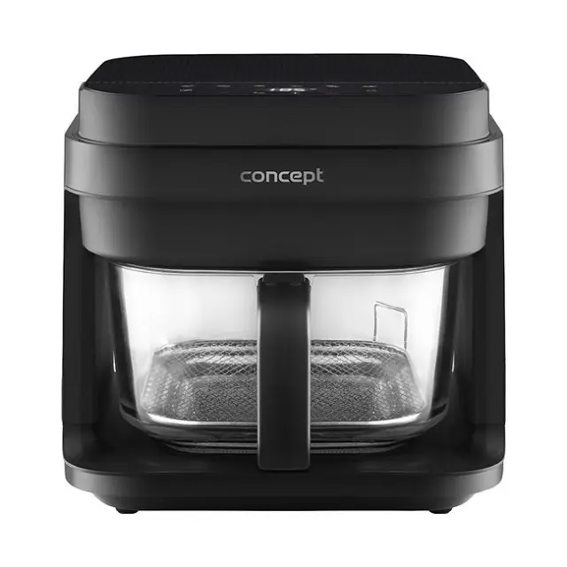 Concept Air Fryer Glass&Fast FR5500 5.5L 1200W Black (fr5500)