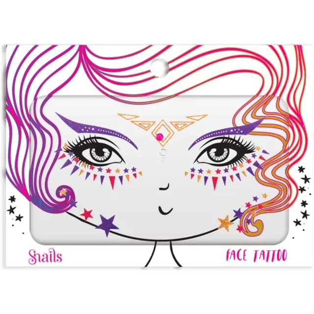 Snails Face Tatoo Fairy Dust Αυτοκόλλητα Προσώπου Νεράιδας 2