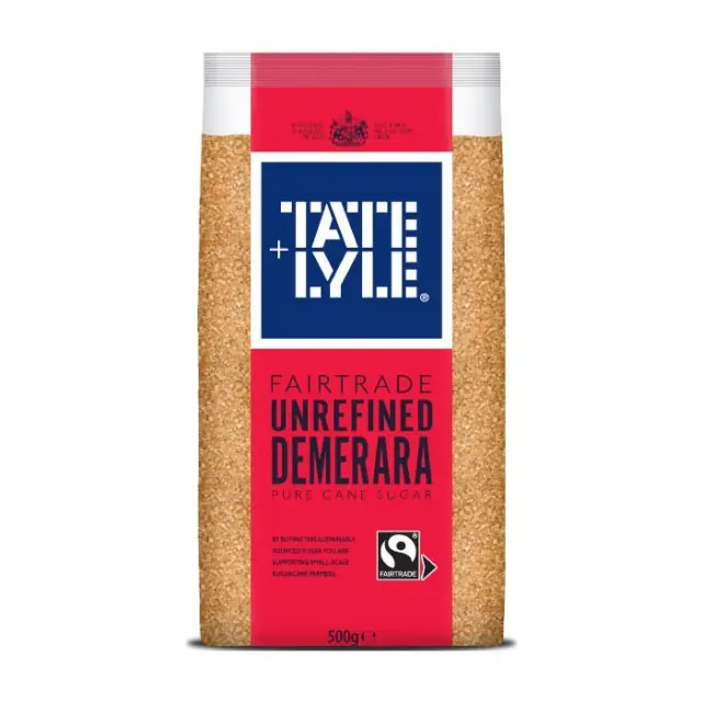 Tate Lyle Fairtrade Unrefined Demerara Sugar 500gr