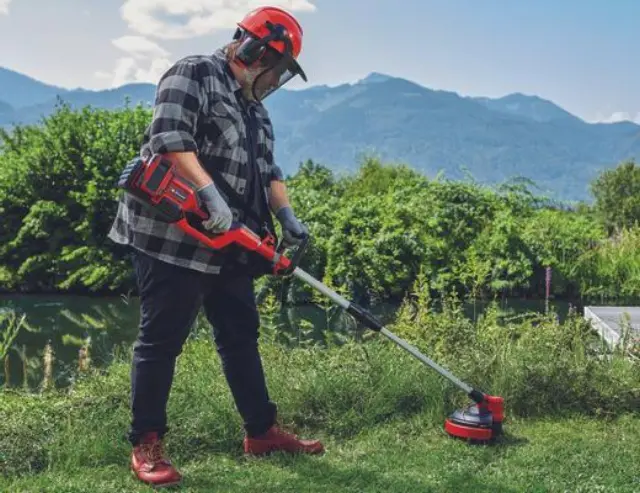 Einhell GE-LM 36 36/4in1 - Πολυμηχάνημα Κήπου Μπαταρίας με Κονταροπρίονο, Χλοοκοπτικό και Μπορντουροψάλιδο (3410901) 2