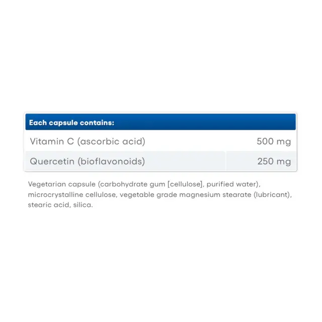 Natural Factors C Extra + Quercetin Bioflavonoids 500 mg/250 mg 2