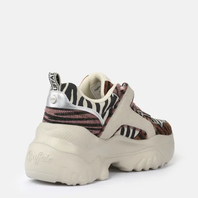 Γυναικεία Sneakers Buffalo Bliss BN1636589 Beige Animal Mix Animal Print - 36 3