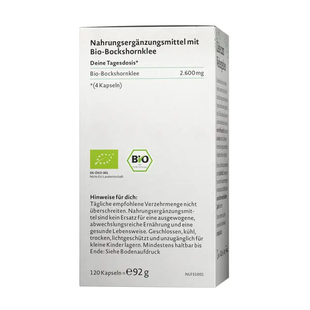 Nature Love Organic Fenugreek 2