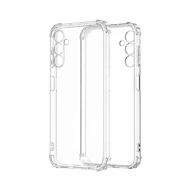 Θήκη Σιλικόνης Anti Shock 1.5mm Για Samsung Galaxy S23 FE Διάφανη 2