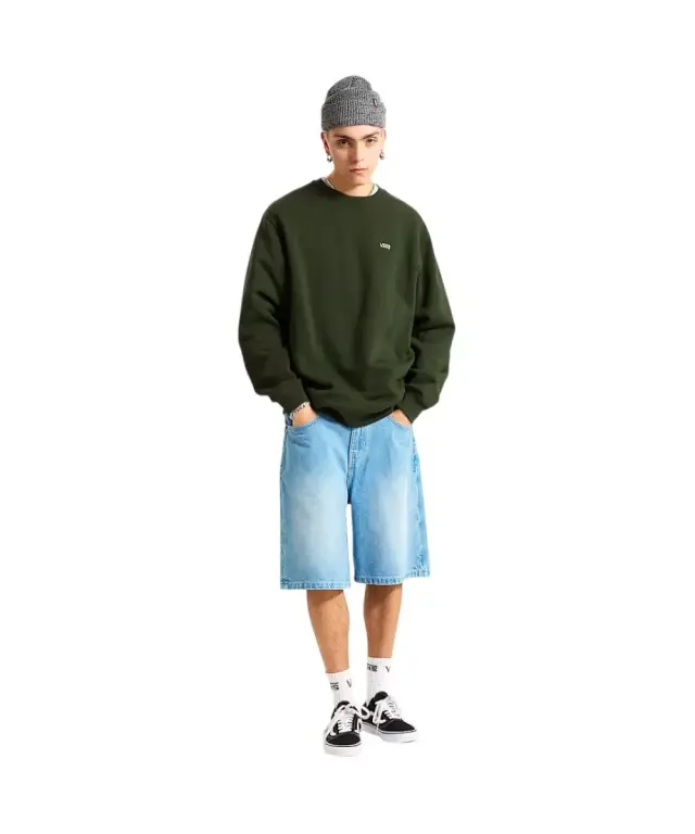 Vans - Ανδρικό Φούτερ Left Chest Ii Loose Crew VN000P20-EMU Κυπαρισσί 3