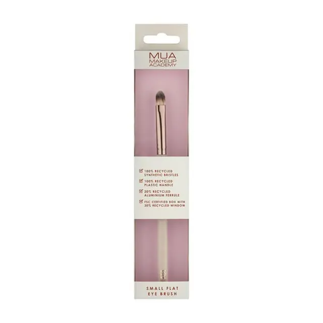 MUA Small Flat Eye Brush With Holo Box Πινέλο Σκιάς Ματιών 3