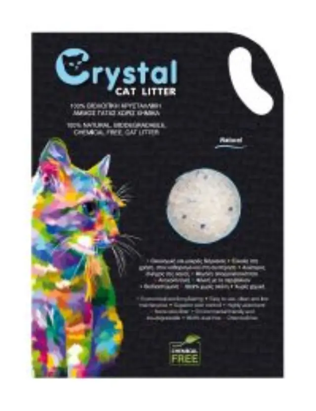 Crystal Άμμος Σιλικόνης Natural 10L