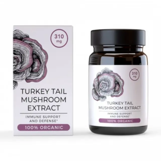 Endoca Εκχύλισμα Μανιταριού Turkey Tail 310mg 30caps