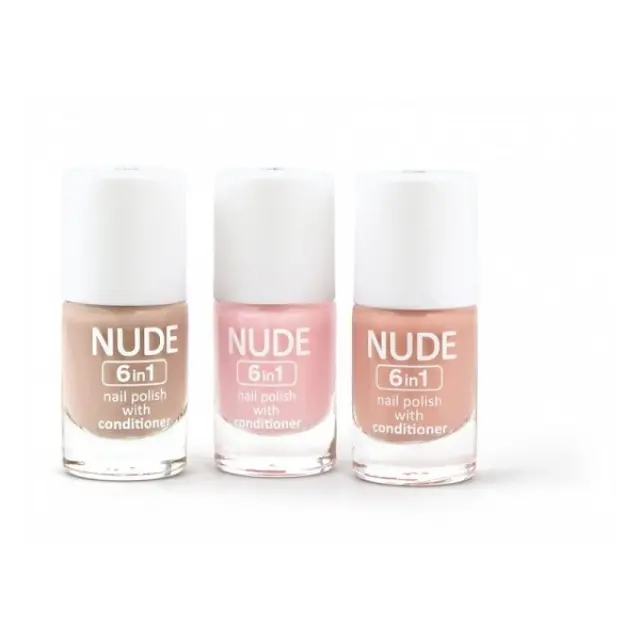 Ados Nude Nail Polish 6in1 with Conditioner, 8ml 05