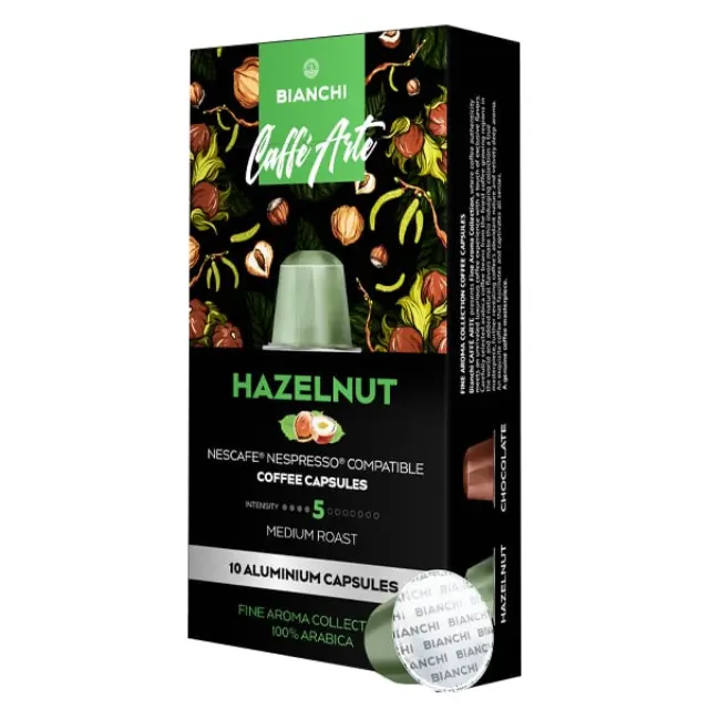 Bianchi Hazelnut Κάψουλες Nespresso 10τμχ