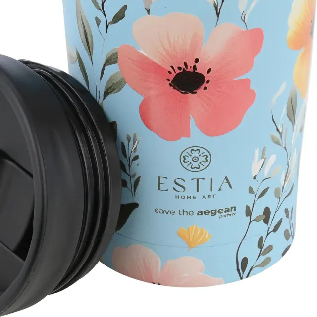 Estia Θερμός Travel Mug Save The Aegean Sky Garden 350ml 2