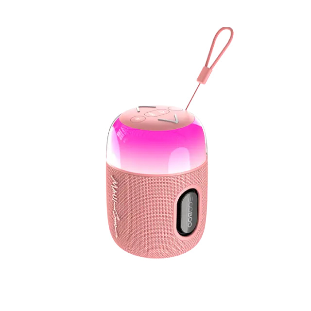 Egoboo X MAUI BT LED Speaker Pulse, Pink (MUS2PNK)