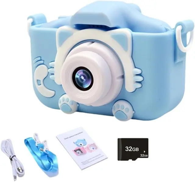 Παιδική ψηφιακή κάμερα - X200 - Cat - 884461 - Blue 2