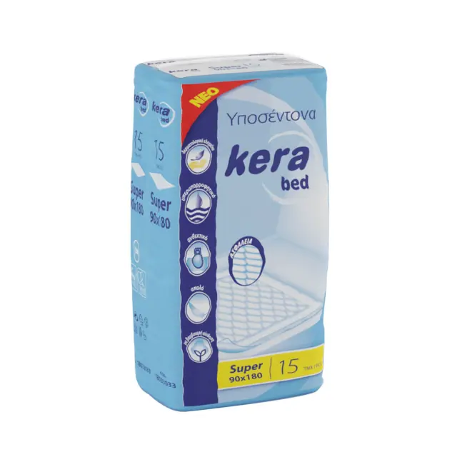 Kera BED Υποσέντονα Large 90x180 15τμχ (6x15) MONTHLY PACK (5207157000807) 3