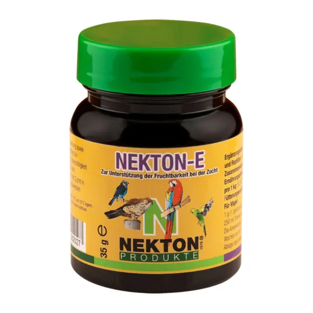 Nekton E Συμπλήρωμα Διατροφής για Αναπαραγωγή Πτηνών με Βιταμίνη Ε και Αμινοξέα για Ενίσχυση Γονιμότητας και Υγιή Αποτελέσματα Αβοτοκίας 35gr