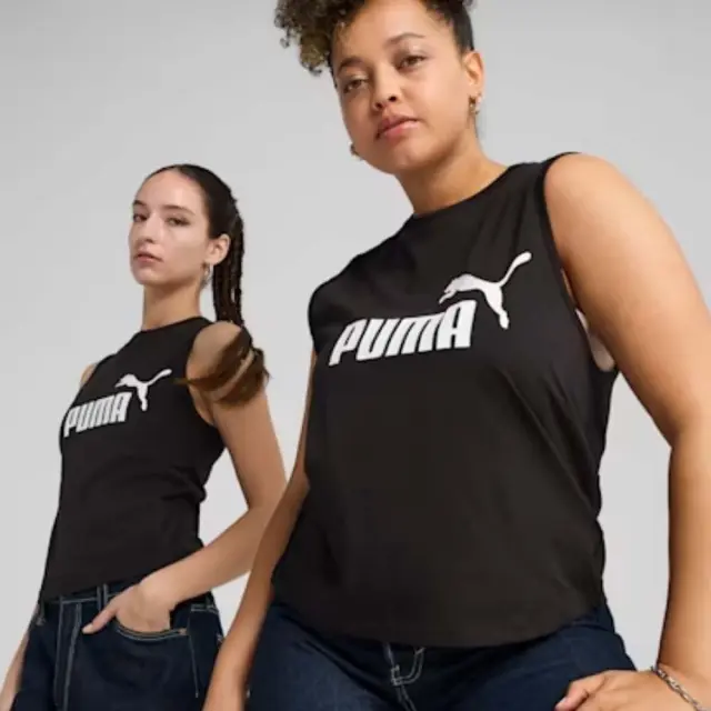 Puma Women's Essentials No1 Logo Slim Tank Μαύρο 684968-01 (Puma)