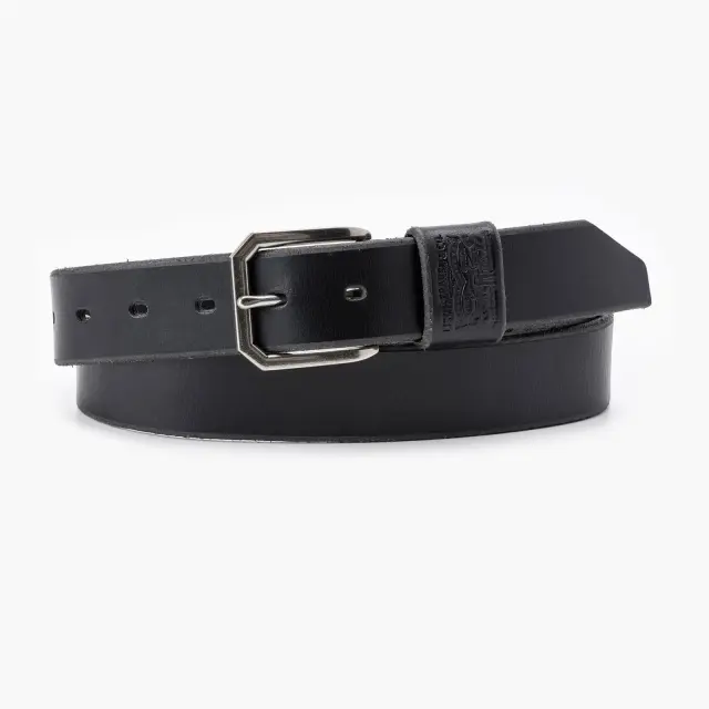WIDE LOOP TWO HORSE BELT Black - 115 2