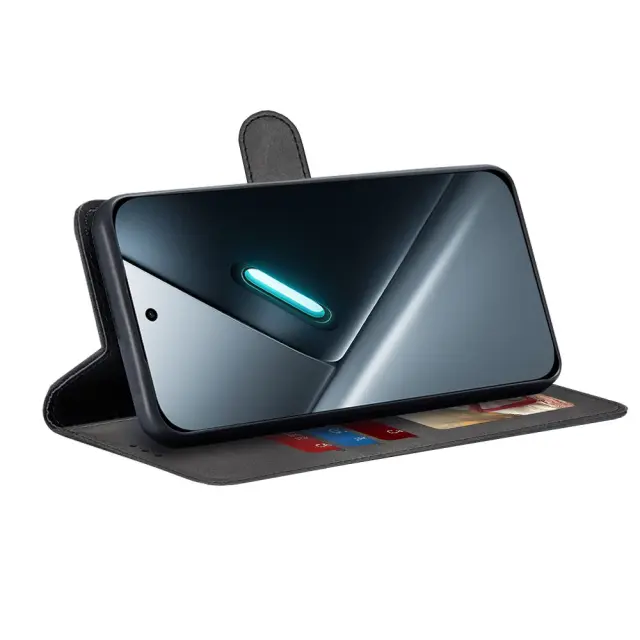 Techsuit® Diary Θήκη Βιβλίο για Poco X8 Pro- Black 2