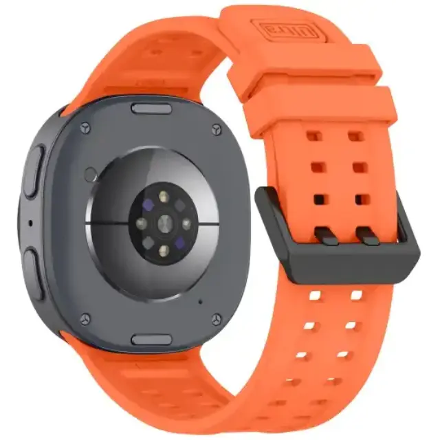 Tech-protect Silicone Air Samsung Galaxy Watch 8 / 9 / Classic (40 / 44 / 46 Mm) Tangarine Orange 2