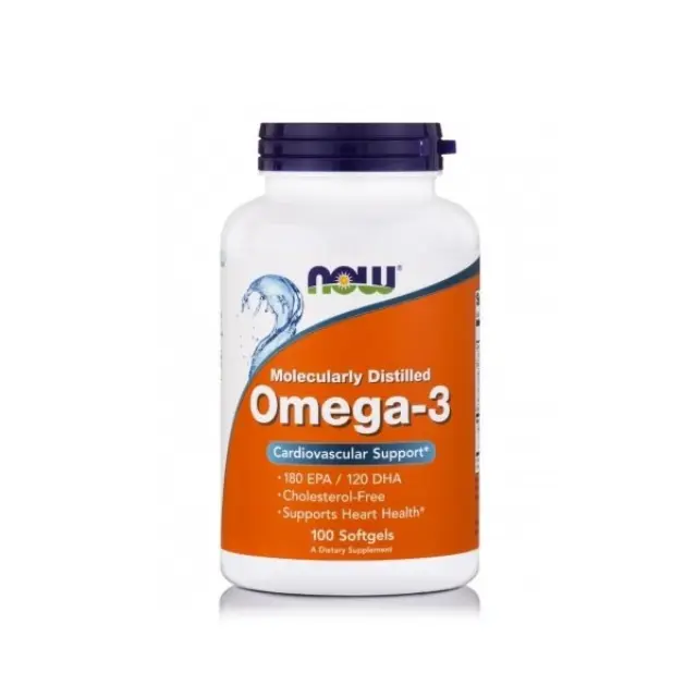 Now | Omega-3 1000 mg | Συμπλήρωμα Διατροφής με Ωμέγα-3 Λιπαρά |100 Softgels.