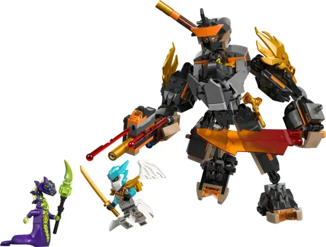 LEGO - Ninjago - Cole's Mission Mech & Dragon Zane (71854) - Toys 2