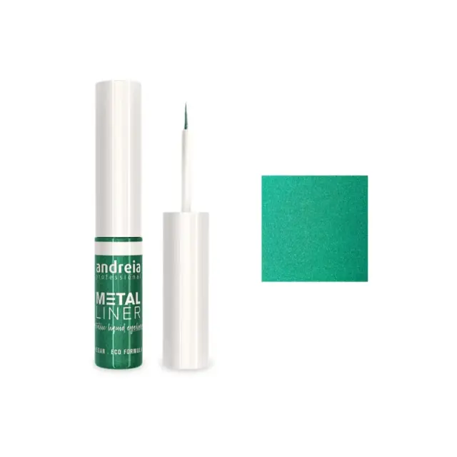 Andreia Eyeliner Metal Liquid Liner 3.5ml 02-Turquoise