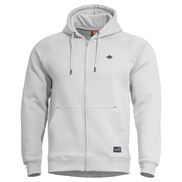Pentagon Phaeton Hood Zip Sweater-Μπλούζα/Ζακέτα Φούτερ για Καθημερινή Χρήση - 00-White-Λευκό