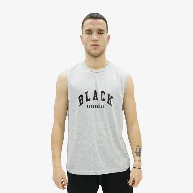 Αμάνικο Noshame® Γκρί Μελανζέ - 182407 - XXL 3