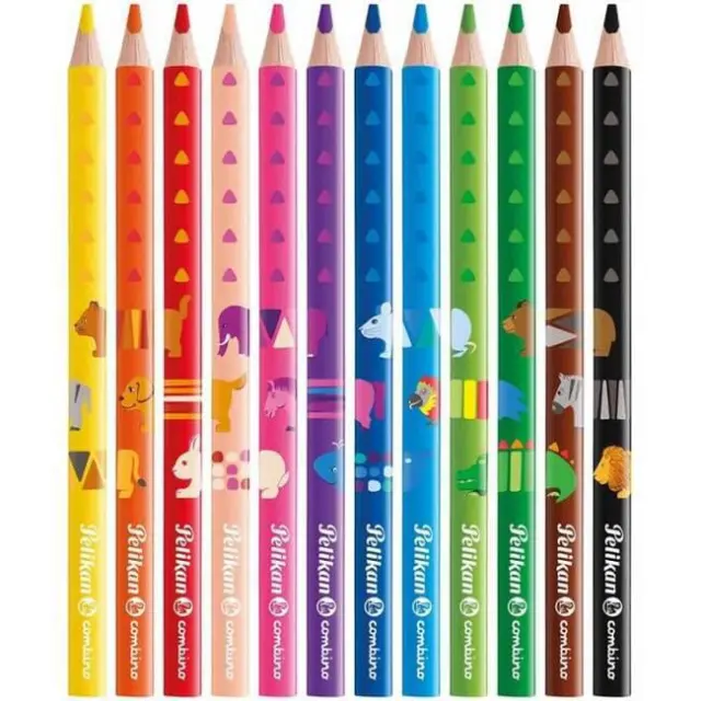 Pelikan Ξυλομπογιές Combino 12 χρώματα (811194) 3