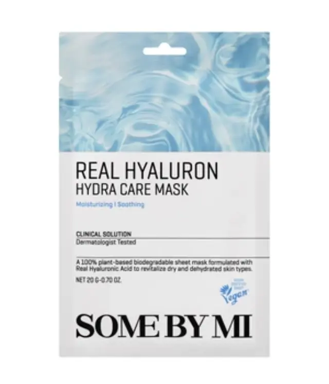 Some By Mi Real Care Mask Hyaluron Hydra Care Mask Μάσκα Περιποίησης Προσώπου.