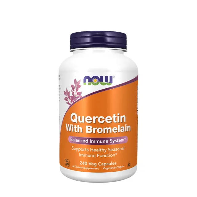 Now Foods Quercetin With Bromelain 240 Veg Capsules