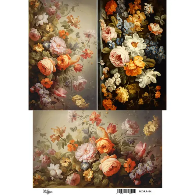 Ριζόχαρτο Maja's Memories, 22.5x32cm, Συνθέσεις με λουλούδια, MDRA4341
