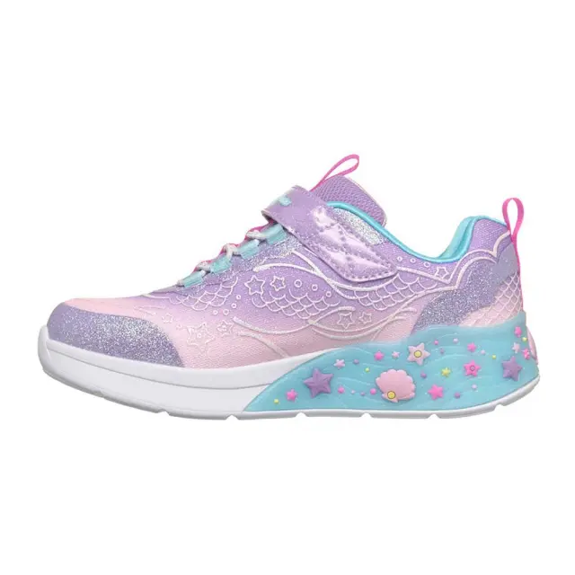 Skechers Girl's S Lights Mermaid Dreams Μωβ 303060L-LVMT (Skechers) 2