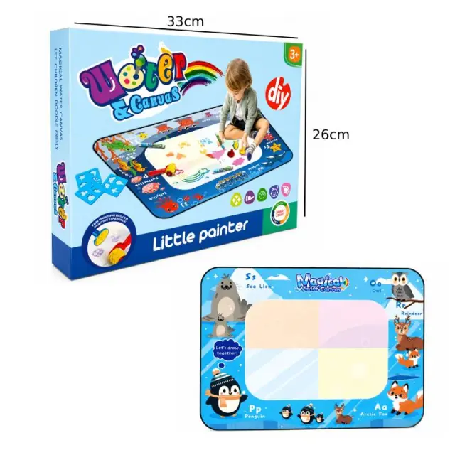 Μαγικό Χαλάκι Ζωγραφικής για Παιδιά - Magic Water Drawing Mat for Kids 030272 3