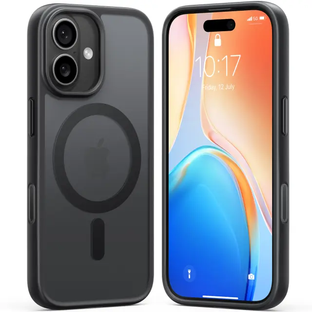 Torras Guardian Magnetic, black - iPhone 17