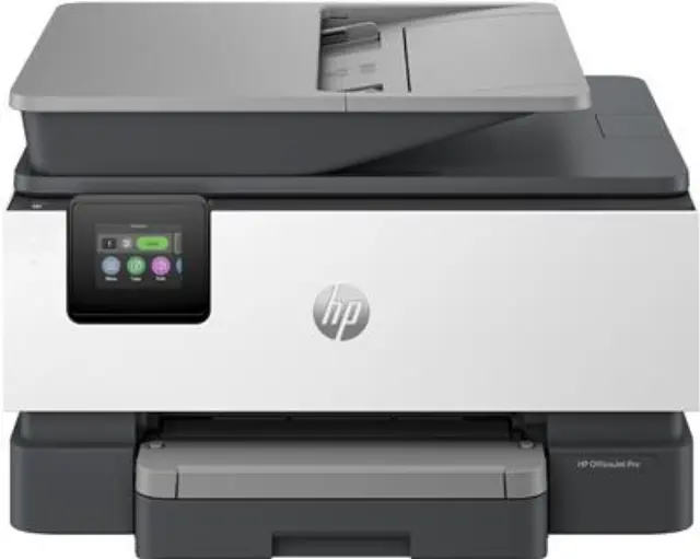 HP OfficeJet Pro HP 9120e All-in-One Printer, Color, Printer for Small medium business, Print, copy, scan, fax, HP+; HP Instant Ink eligible; Print from phone or tablet; Touchscreen; Smart Advance Scan; Instant Paper; Front USB flash d.....