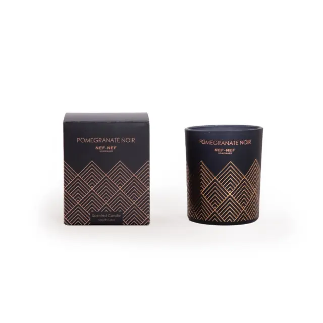 Nef-Nef Homeware Αρωματικό Κερί Pomegranate Noir Μαύρο