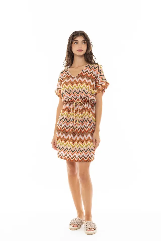 B417 - Type - BEACHWEAR EMBRODERY RAINBOW