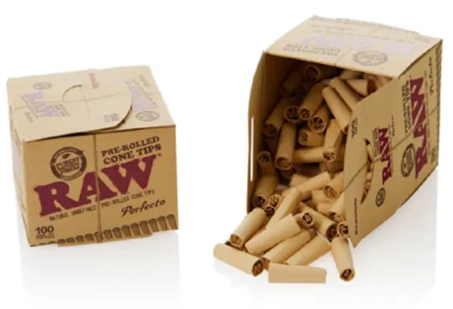 RAW Box Pre-Rolled Cone Tips Τζιβάνα - Κωνική Προτυλιγμένη 3