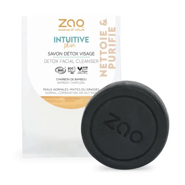 Zao Organic Skin Intuitive Detox Facial Cleanser – Βιολογικό Αποτοξινωτικό καθαριστικό προσώπου για λιπαρή & μικτή επιδερμίδα