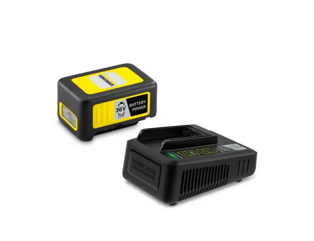Karcher Σετ Μπαταρία Λιθίου 36V 2.5Ah (2.445-064.0) με Φορτιστή 36V2.445-064.0