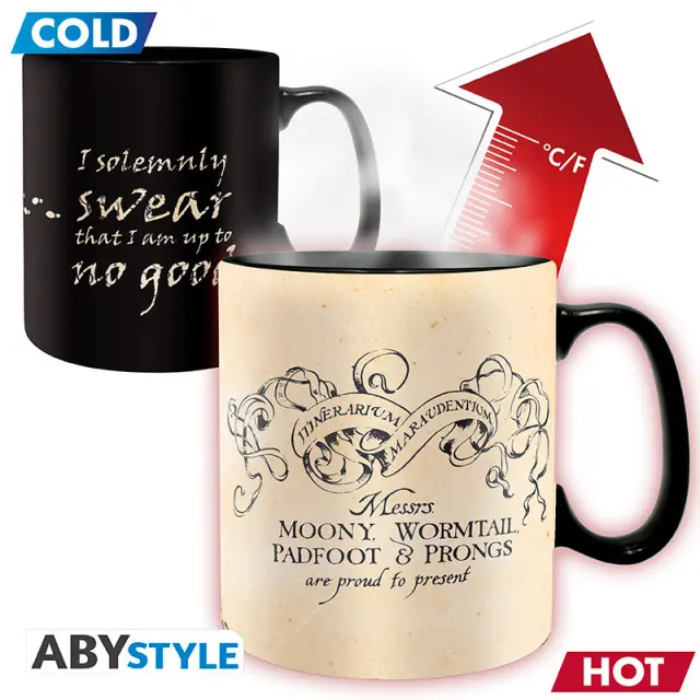Κούπα HARRY POTTER - Mug Heat Change - 460 ml - Marauder (ABYMUGA496)