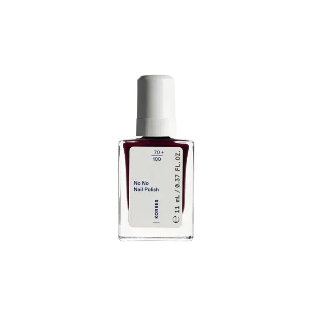 Korres No No Nail Polish Burgundy 59, Βερνίκι Νυχιών Απόχρωση No 59 11ml