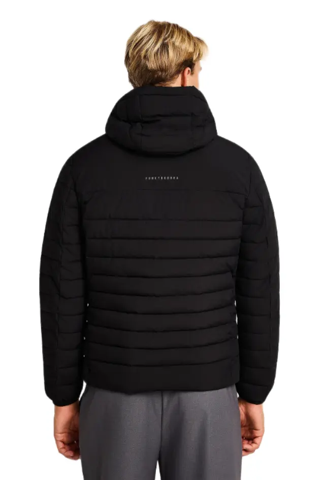 Funky Buddha ανδρικό καπιτονέ μπουφάν traveller με κουκούλα FBM014-002-01-3 2
