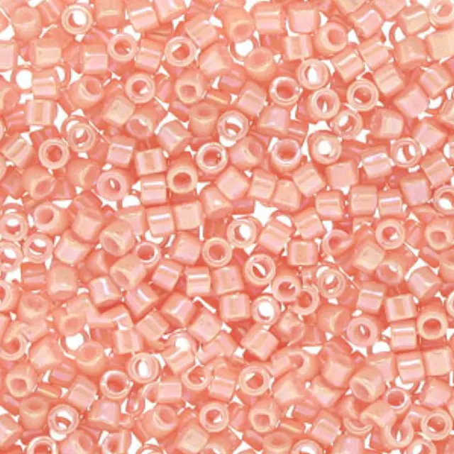 Χάντρα Miyuki Delica 10/0 - DBM0207 - Opaque Luster Peachy Coral ~7gr