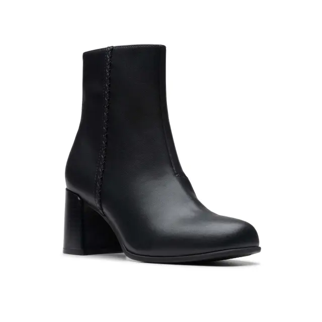 Clarks Keirsta Faye Black Black Leather - 39 3